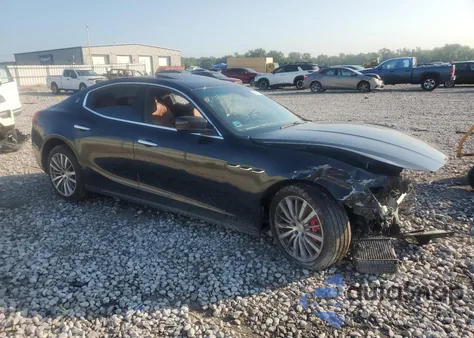 2015 Maserati Ghibli S from USA, damaged, VIN ZAM57RTA2F1140575